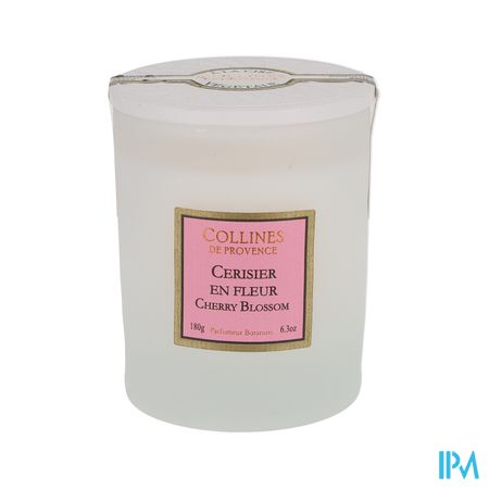 Collines De Provence Bougie Parfumee Cerisier En Fleur 180g