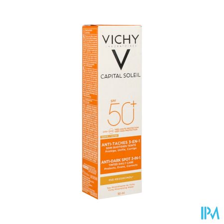 Vichy Cap Id Sol Ip50+ Cr A/taches Teint 3in1 50ml