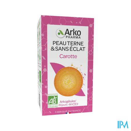 Arkopharma Arkogelules Carotte Bio Gelule 80