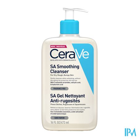 Cerave Sa Gel Nettoyant Antirugosites 473ml