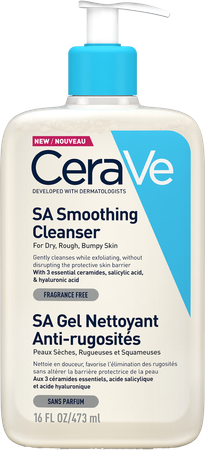 Cerave Sa Gel Nettoyant Antirugosites 473ml
