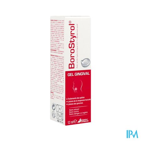 BOROSTYROL GEL BUCCAL TB 12ML