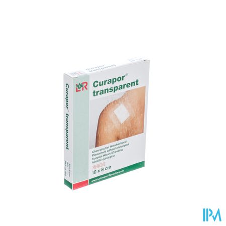 Lohmann Curapor Sterile Pansement Transparent 8cm X 10cm 5