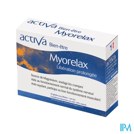 ACTIVA BIEN-ETRE MYORELAX GELUL 30