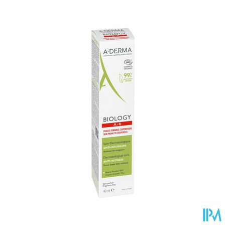 A Derma Biology Ar Soin Dermatologique Antirougeurs 40ml