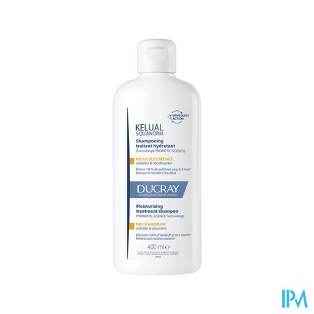 Ducray Kelual Squanorm Shampooing Pellicules Seches 400ml