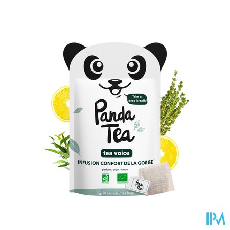 Panda Tea Digestea Citron Bergamote Bio Infusette 28