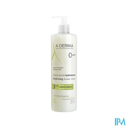 A Derma Creme De Douche Hydratante 750ml