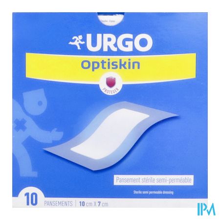 Optiskin Pansement Sterile 10cm X 7cm 10