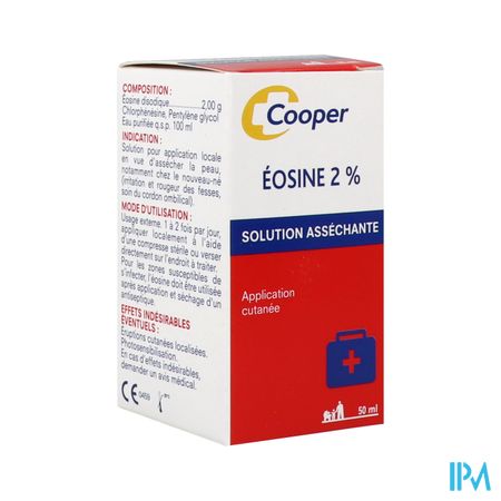 Cooper Eosine Solution Aqueuse 2% 50ml