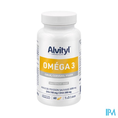 ALVITYL OMEGA 3 CAPS 60