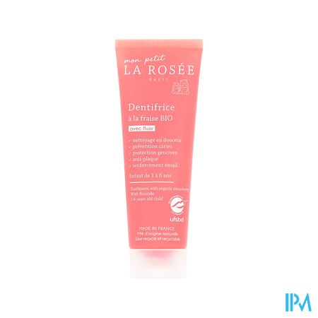 Mon Petit La Rosee Dentifrice Fraise Bio 50ml