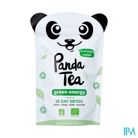 Panda Tea Green Energy Detox Bio Infusette 28