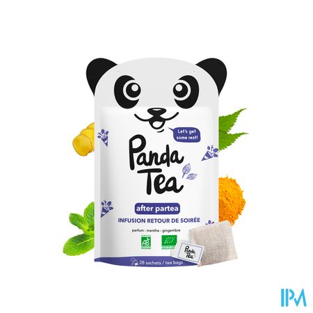 Panda Tea Afterpartea Retour De Soiree Bio Infusette 28