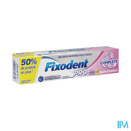 Fixodent Pro Complete Soin Confort Creme Adhesive 70g