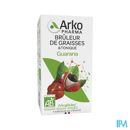 Arkogelules Guarana Bio Caps 40