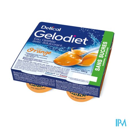 DELICAL GELODIET EAU S/S ORAN120X4