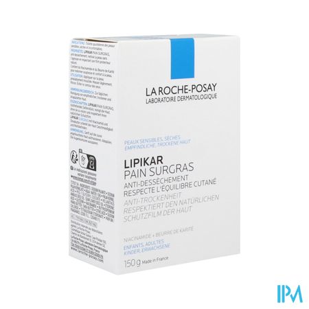 La Roche Posay Lipikar Surgras Pain Physiologique 150g