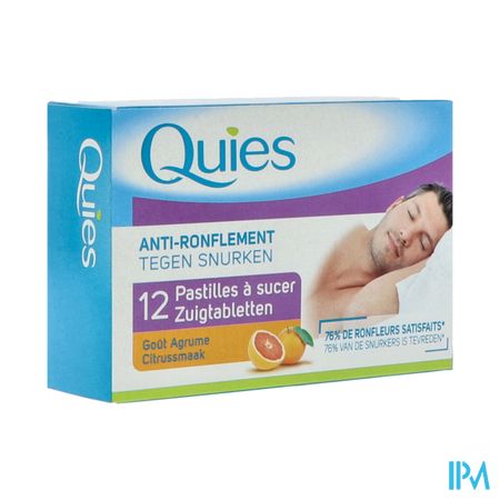 Quies Antironflement Pastille A Sucer Agrume 12