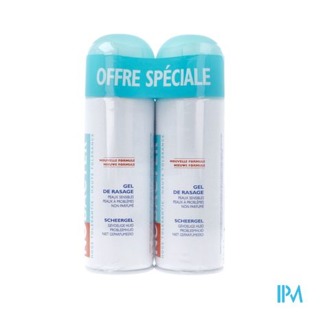 Nobacter Gel De Rasage Aerosol 150ml X2