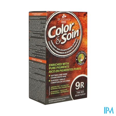 Color Soin 9r Rouge Feu Etui 60ml X2