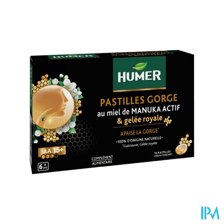 Humer Pastilles Manuka 15+ Et Gelee Royale 16
