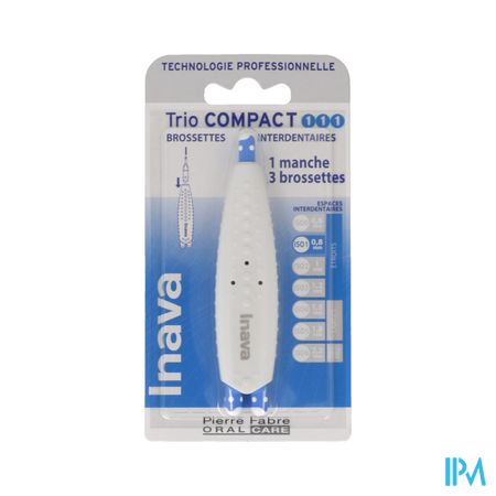 Inava Trio Compact Brossette 1/1/1 Manche 2 + Tete 6