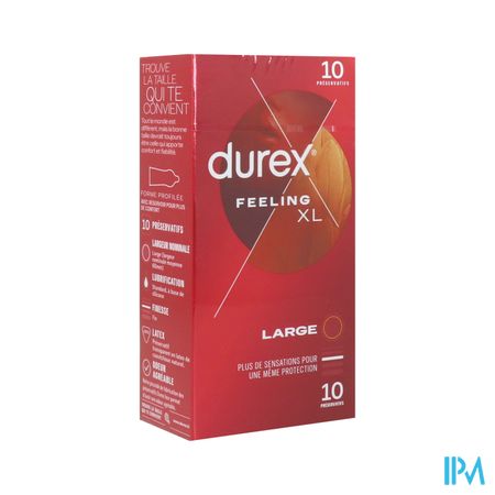 Durex Feeling Xl Preservatif 10