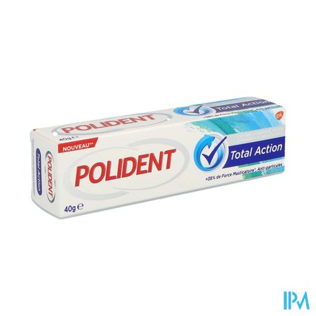 Polident Total Action Creme Fixative 40g