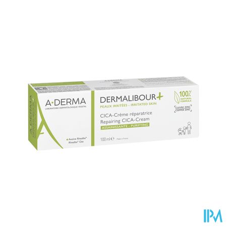 A Derma Dermalibour+ Cica Creme Reparatrice Assainissant 100ml