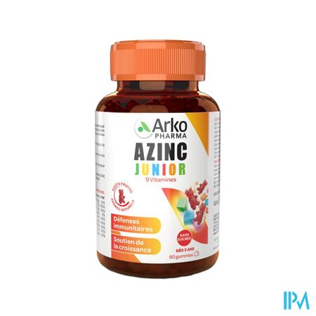 AZINC JUNIOR MULTIVIT GUMMIE 60