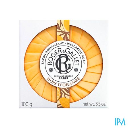 Roger Gallet Bois D Orange Savon Bienfaisant 100g