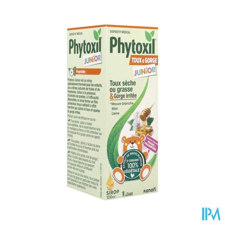 Phytoxil Junior Toux Gorge Sirop 100ml