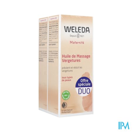 WELEDA HLE MASS VERGETUR 100ML X2