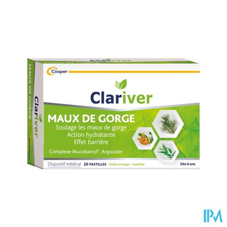 CLARIVER PASTILLE 20