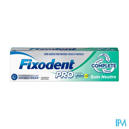 Fixodent Pro Complete Soin Neutre Creme Adhesive 47g