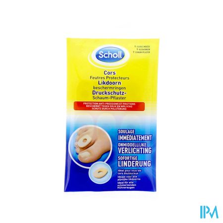 Scholl Pharma Protecteur Cors Rond Feutre 9