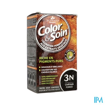 Color Soin 3n Chatain Fonce Etui 60ml X2