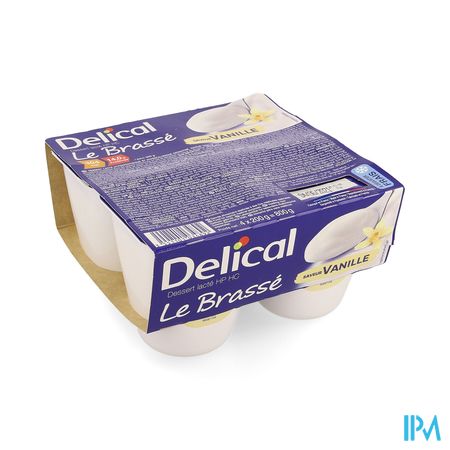 Delical Le Brasse Vanille 4x200g