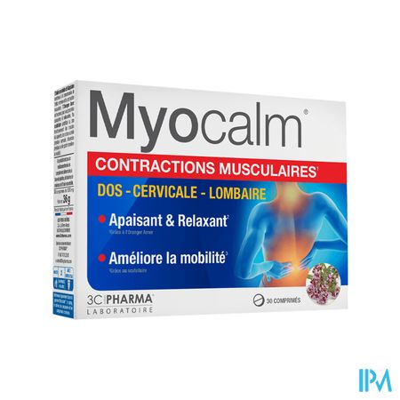 3c Pharma Myocalm Contractions Comprime 30