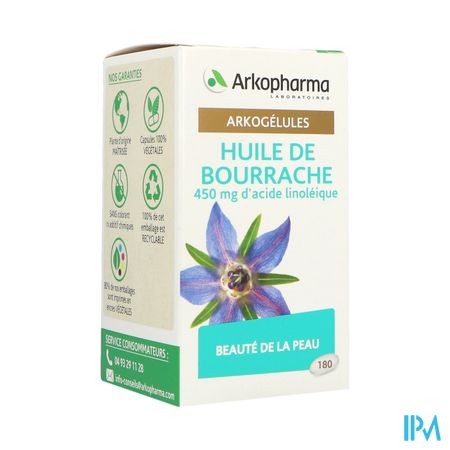 ARKOG HUILE BOURRACHE CAP 180