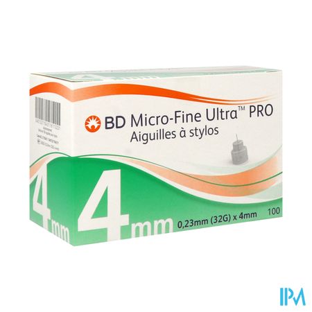 Bd Microfine Ultra Aig. Stylo 4mm 32g Easyflow 100