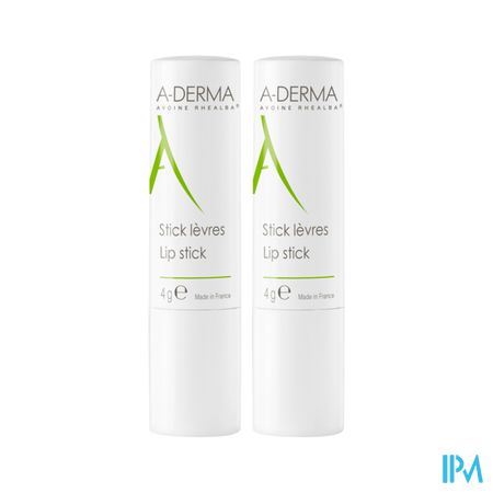 A-DERMA STICK LEVRE 4GX2