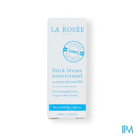 La Rosee Stick Levres Nourrissant Au Beurre De Karite Bio Recharge 4g5