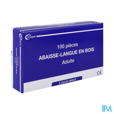 Cooper Abaisse Langue Adulte 100