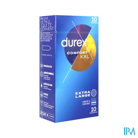 Durex Comfort Xxl Preservatif 10