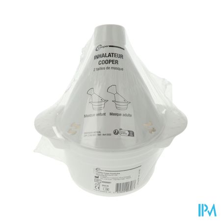 Cooper Inhalateur Plastique Blanc Bleu Ref 2200860