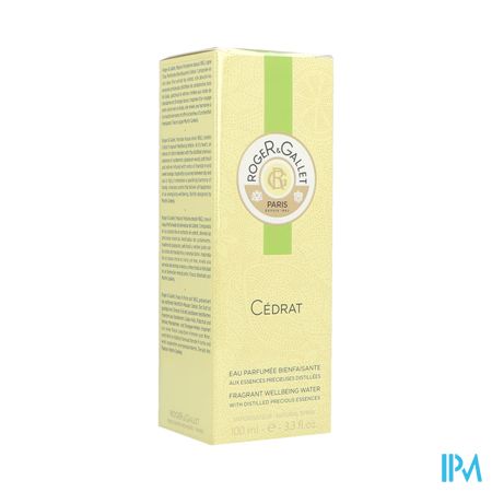 Roger Gallet Cedrat Eau Fraiche Vaporisateur 100ml