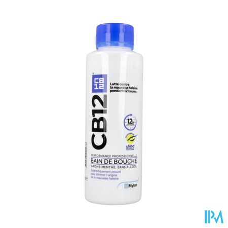 Cb12 Bain De Bouche Solution Menthe Sans Alcool 500ml