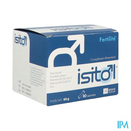 Isitol Fertilite Homme Sachet 2g1 30